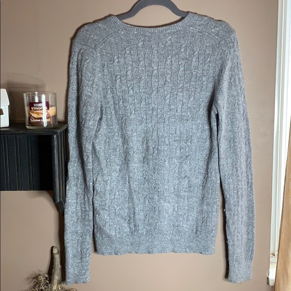 🌵Loft super soft shimmery Vneck sweater - Picture 3 of 5